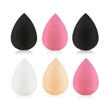 Preyansh Makeup Sponge Puff Foundation Blender Powder (Multicolour)