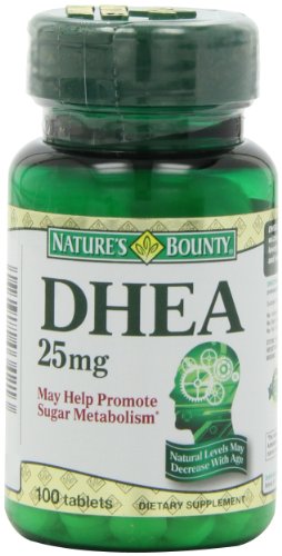 Nature's Bounty DHEA 25mg, 100 Tablets