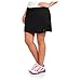 Plus Sized Black Knit Skort by Danskin Now. Skirt with Attached Shorts Underneath.