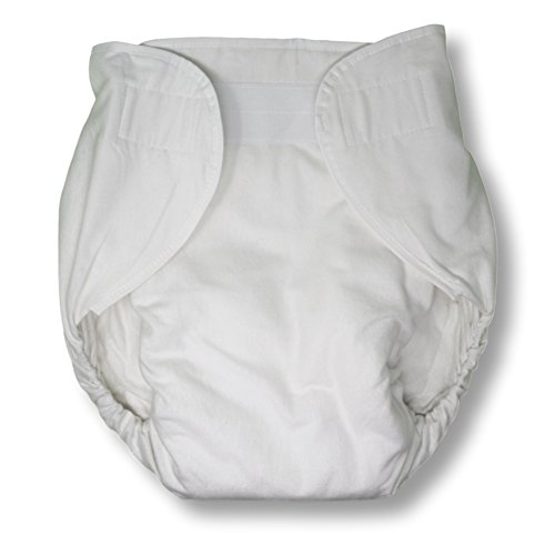 Rearz Omutsu Bulky Fitted Nighttime Cloth Diaper (White) (Large/X
