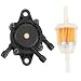 Harbot 491922 808656 Feul Gas Pump with Fuel Filter for Briggs and Stratton 691034 692313 808492 12Y000 185000 Model Engine primary