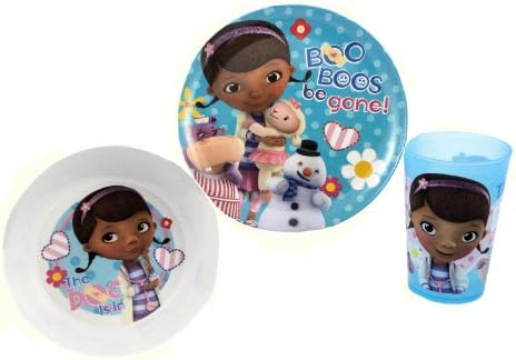 Disney - Doc McStuffins Mealtime Set - "Boo Boo's Be Gone"