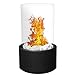Moda Flame GF307950BK Ghost Tabletop Firepit Ethanol Fireplace-Black