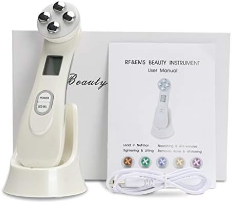 Comesee 5In1 RF EMS Radio Mesotherapy Electroporation Face Beauty Pen Radio Frequency LED Photon Face Skin Rejuvenation Remover Wrinkle