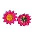 AKORD 100pc Artificial Daisies, Rose, 38mm
