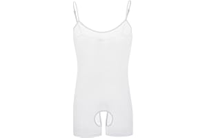 cloudmall Men's Sexy One Piece Leotard Sleeveless Lingerie Bodysuit Sheer Underwear Shorts