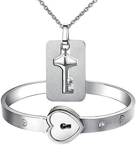 Couple Bracelet \u0026 Pendant Necklace 
