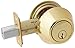 Schlage Lock Company JD62V605 Schlage Double Cylinder Deadbolt, Bright Brass