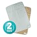 Pet Parents Washable Dog Pee Pads (2pack) of (24x36) Premium Pee Pads for Dogs, Waterproof Whelping Pads, Reusable Dog Training Pads, Quality Travel Pet Pee Pads. Modern Puppy Pads! (1 Tan & 1 Grey)