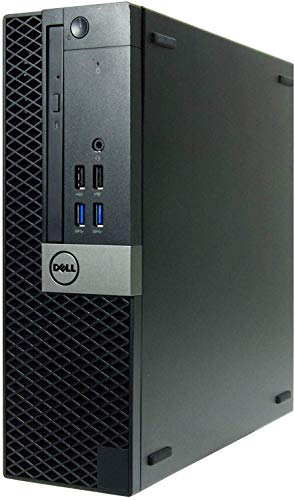 DELL OptiPlex 7050 SFF High Performance Business Desktop Computer, Intel Quad Core i5-6500 up to 3.6GHz, 8GB DDR4, 256GB SSD, WiFi, Optical Drive, HDMI, Windows 10 Professional (Renewed)