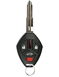 Keylessoption Keyless Entry Remote Uncut Coche Llave Fob Reemplazo para Mitsubishi oucg8d620ma