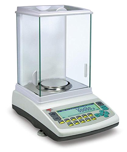 Torbal AGN200 Analytical Scale, 200g x 0.0001g (.1mg Readability), Auto-Internal Calibration, USB, Large Graphical LCD Display, 12 Weighing Modes