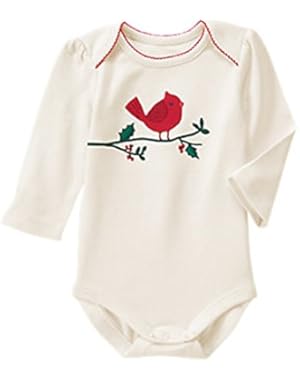 Baby Girl Cardinal Bodysuit