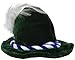 Beistle Bavarian Hat Hair Clip-1 Pc, Pkg of 1, Green/Blue/White