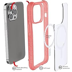 Ghostek COVERT Pink MagSafe iPhone 13 Case for