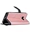 FLYEE Case Compatible with Samsung Galaxy S8 (5.8 inch,Released in 2017),Wallet Case for Women and Girls with Card Holder, Premium PU Leather Magnetic Flip Protective Case for Galaxy S8 5.8-Rose Gold