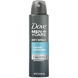 Dove Men+Care Dry Spray Antiperspirant Deodorant, Clean Comfort 3.8 oz