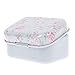 Keyzone 1pc Lovely Flower Iron Tin Storage Bag Gift Mini Jewelry Box Decor Card Pill Case
