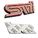 1PC STI Badge Rear Emblem Badge Exterior New For Subaru Forester Outback XV