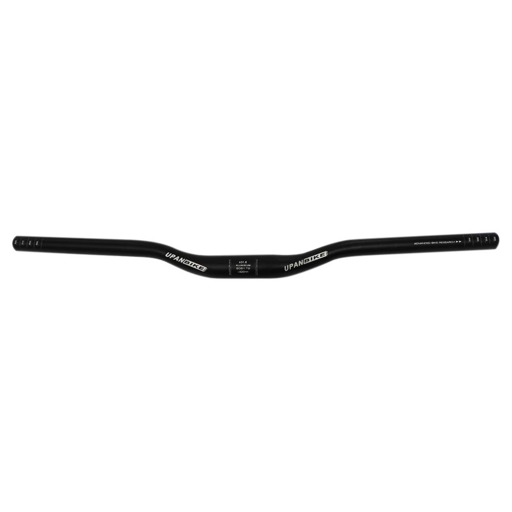 Photo 1 of Mountain Bike Road Bike Handlebar Aluminum Alloy Flat Bar Riser Bar 25.4mm600mm & 31.8mm620mm(Riser Bar 31.8mm620mm)
