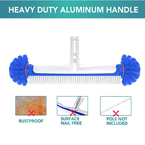 Cheerclean Pool Brush, Hemispherical Bristles, Pool Cleaning Brush Head