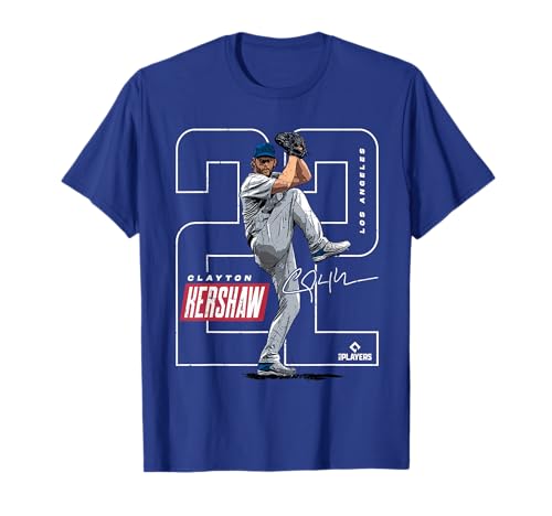 Clayton Kershaw | Los Angeles MLB Player League | MLBKER4040 T-Shirt