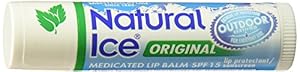 Image of Mentholatum Natural Ice Lip Balm Original SPF 15 1 Each