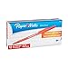 Paper Mate Write Bros Ballpoint Pens, Fine Point (0.8mm), Red, 12 Count