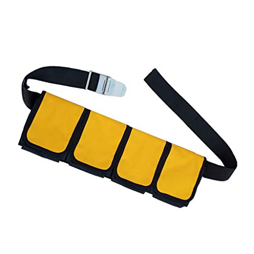 Seafard Scuba Diving Pockets Weight Belt Snorkeling Waist Bands for Free Diving - 4 Pocket - Thumbnail 7