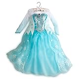 Disney Store Frozen Elsa Dress Costume Size 5/6