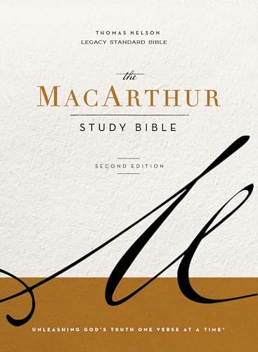 NASB, MacArthur Study Bible, 1995 Text: Unleashing God's Truth One