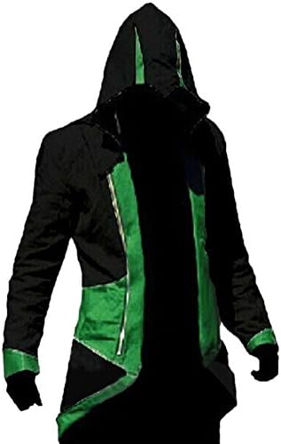 VOGDORA Men's Costume Coat Cosplay Jacket Costume Hoodie Jacket
