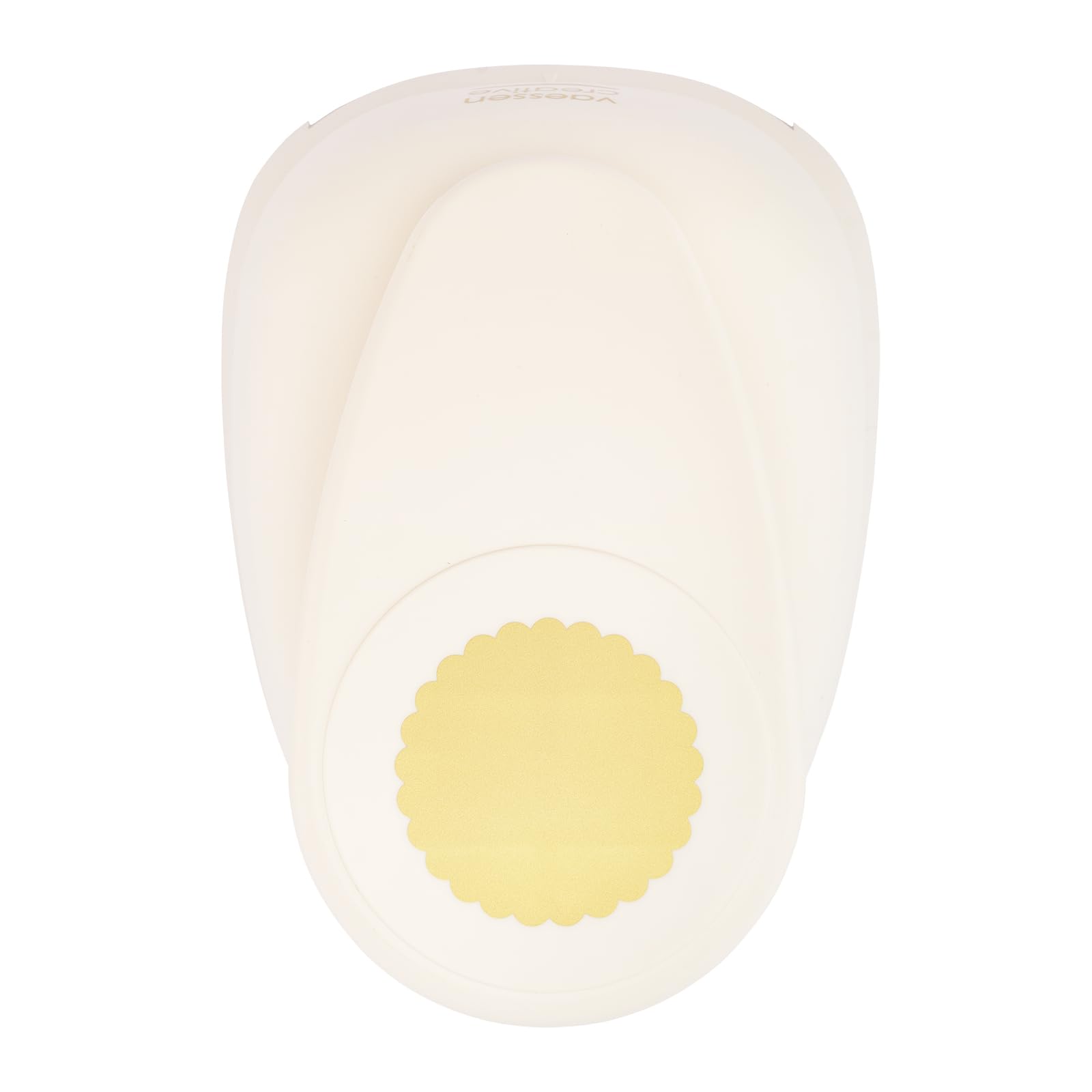 Vaessen Creative Craft Paper Punch - Circle - Ø 8,9 cm - Circle Cutter for Crafting and Card Making