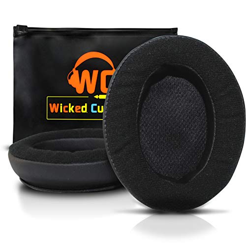 Wicked Cushions Bose Replacement Ear Pads Kit - Compatible with Quietcomfort 2/Quiet Comfort 15/QC 25/Ae2/Ae2i/Ae2w/Sound True/Sound Link (Around-Ear Only) | Velour