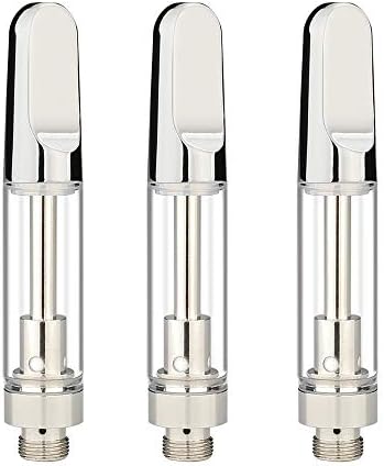 Best Value CCELL Type 1ml Empty Cartridges Box of 100qt Metal Tip (Silver 1g)