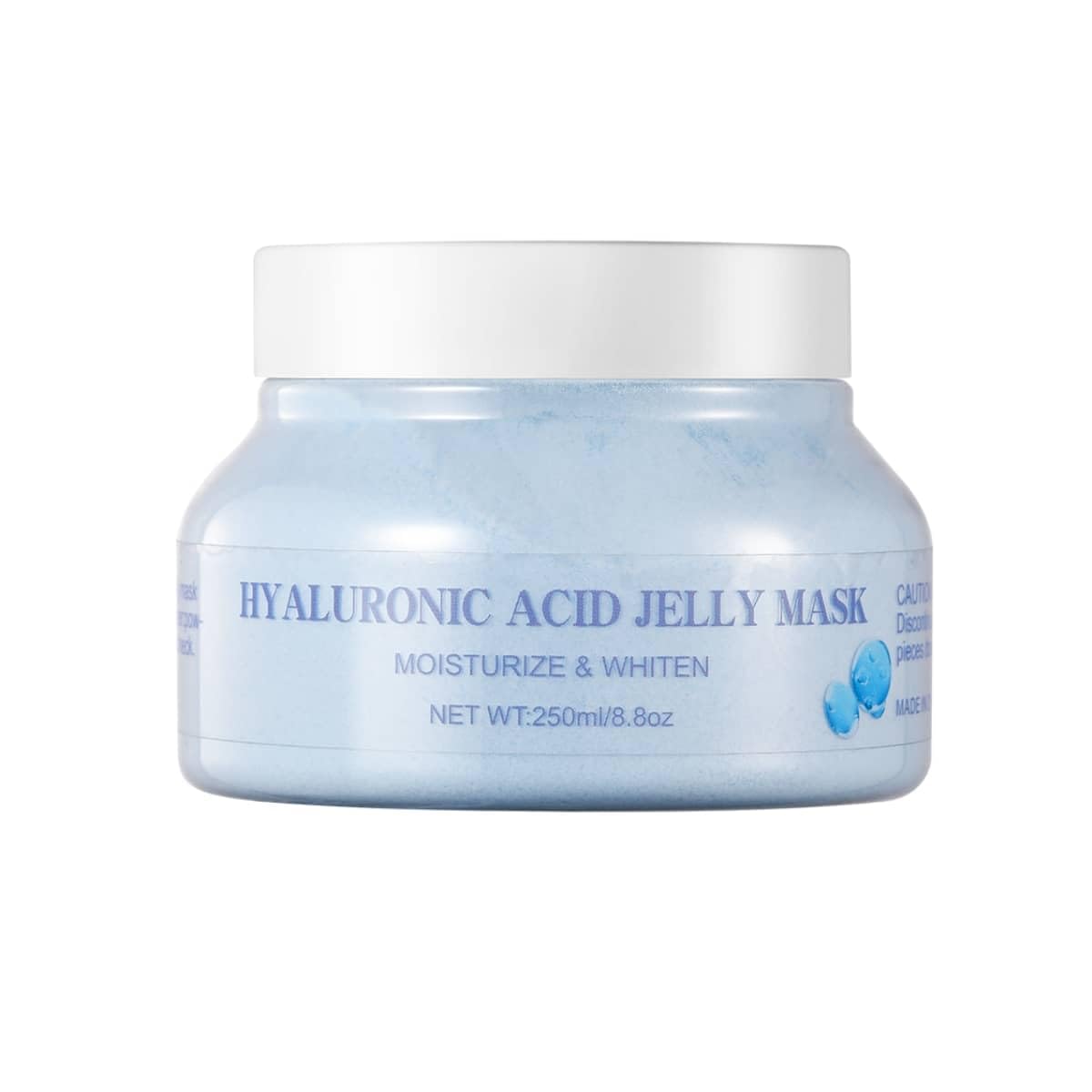 Britains Beauty Ultimate Jelly Masks - 10 Varieties for All Skin Types: Brightening, Hydration, Anti-Aging, Acne Treatment, Natural Ingredients, 250ml Each (Hyaluronic Acid Jelly Mask)
