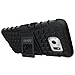 Galaxy S7 Edge Case, OEAGO Samsung Galaxy S7 Edge Cover Accessories - Tough Rugged Dual Layer Protective Case with Kickstand for Samsung Galaxy S7 Edge - Black