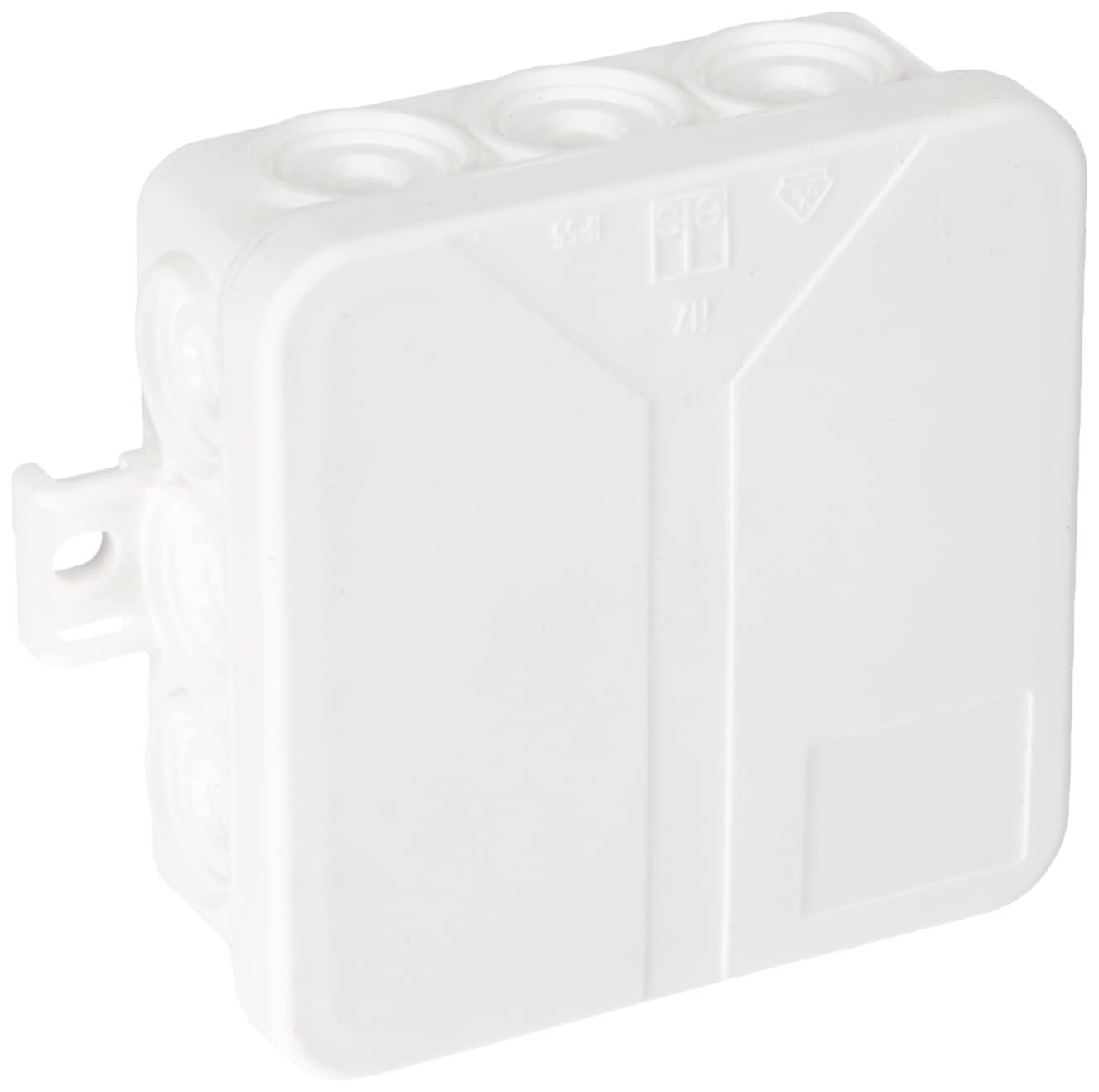 Spelsberg I12-L/W Junction Box IP55 2.5 mm² 85 x 85 x 37 mm Ws KST Wall/Ceiling Hfr