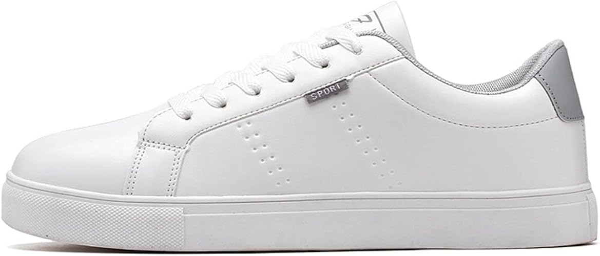 Amazon Atoeti バスケットシューズ メンズ 子供 スニーカー ローカット Puレザー 撥水 キッズ スポーツシューズ 履きやすい 疲れにくい 通学靴 通勤靴 幅広 通気性 無地 白 ホワイト Atoeti シューズ バッグ
