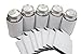 QualityPerfection 25 White Party Drink Blank Can Coolers(12 or 25 Bulk Pack)Blank Beer and Soda Coolies Sleeves|Soft, Insulated Coolers|16 Colors|Perfect For DIY Projects,Holidays,Parties,Events