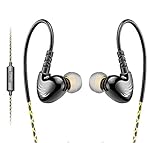 AGPTEK Adjustable Sport in-Ear Wired Earphone for Mp3 Players, Smartphones, Laptops, Tablets with 3.5mm Audio Line-in, 5 Sets Silicon Ear Buds,Green