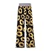 Litetao 5XL Yellow 243650 (Women’s Comfy Casual Pajama Pants Floral Print Drawstring Lounge Pants Wide Leg Slit Wide Leg Pants Summer)thumb 1