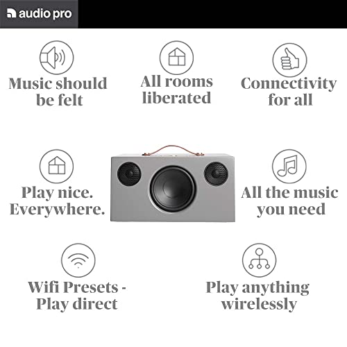 Audio Pro Addon C10 Speaker Compact High Fidelity WiFi Bluetooth