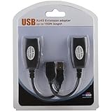 SMAKN&reg; USB over Cat5/5e/6 Extension Cable RJ45 Adapter Set