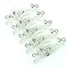 20 pcs/lot 3.3g 4.7cm Unpainted Lures Mini Iscas Artificiais ABS Plastic Hard Lures Topwater Fishing Tackle Blank Crank