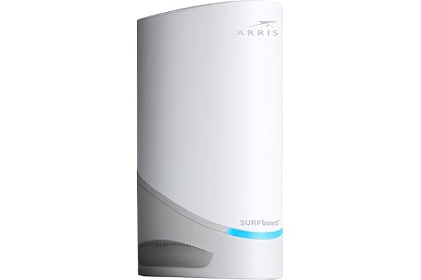 Arris (S33-RB) - Cable Modem - DOCSIS 3.1 Multi-Gigabit Cable Modem for Comcast Xfinity, Cox, Spectrum & More 1 & 2.5 Gbps Ports 2.5 Gbps Max Internet Speeds 4 OFDM Channels 1 Year Warranty - Renewed