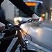 Bike Light Set, USB Rechargeable Bicycle Lights -Super Bright Bike Headlight-Tailligh,Bike Light Front and Back,Waterproof, 4 Modes(2 USB Cables and 4 Strap Included)