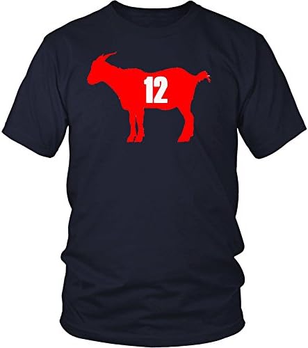 Tom Brady GOAT T Shirt - New Englands Patriots fan tee