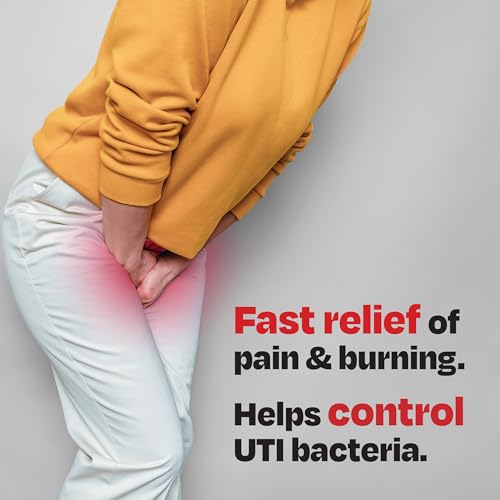 CYSTEX DUAL ACTION UTI PAIN RELIEF & PREVENTION TABLETS – 2-IN-1 FORMULA RELIEVES DISCOMFORT & SLOWS BACTERIAL GROWTH – NON-STAINING, FSA/HSA ELIGIBL, (48 COUNT)