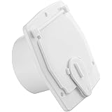Halotronics RV Square Electrical Cable Hatch for 30 Amp Cords (White)